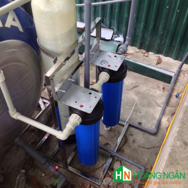 Hệ thống lọc tổng nước giếng khoan HN - 001
