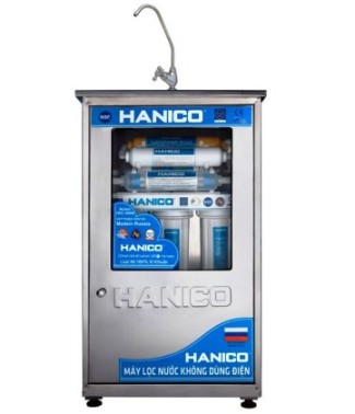 Máy lọc nước Nano Hanico 5 cấp vỏ inox