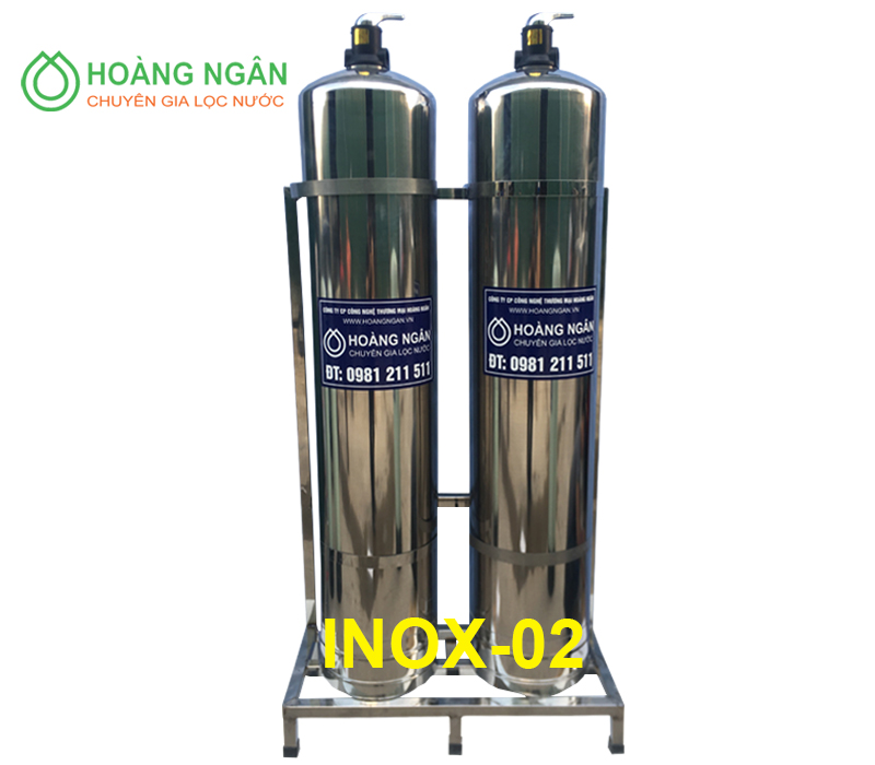 Thiết bị lọc nước tổng toàn nhà INOX-02
