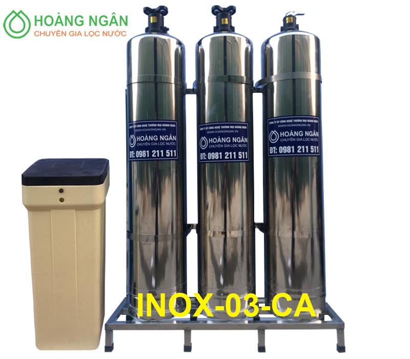 Thiết bị lọc nước tổng toàn nhà INOX-03-CA